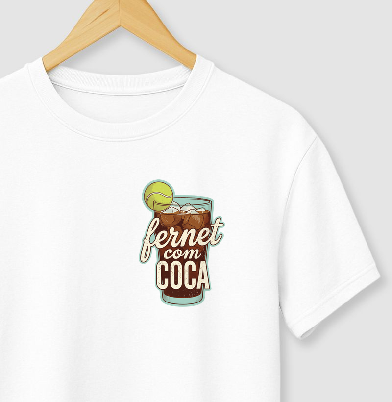 Camiseta Padel Fernet com Coca