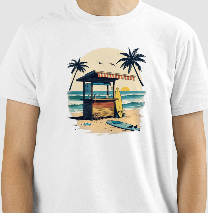 Nome: Camiseta Quiosque da Orla — Praia & Orla | Posto80
