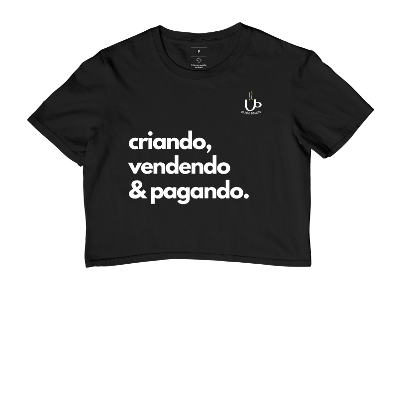 Criando, vendendo e pagando