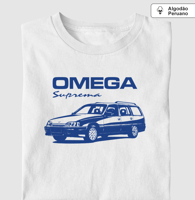 Omega Suprema - Camiseta Algodão Peruano