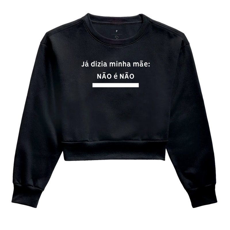 Camiseta não é não