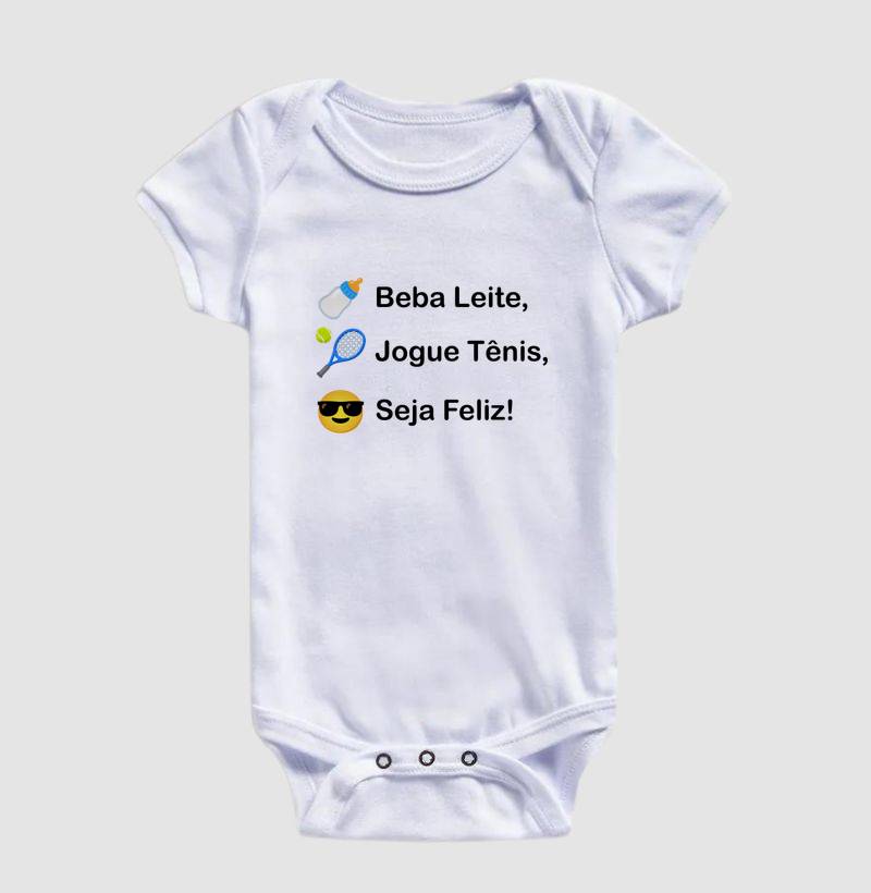 Beba Leite, Jogue Tênis, Seja Feliz!