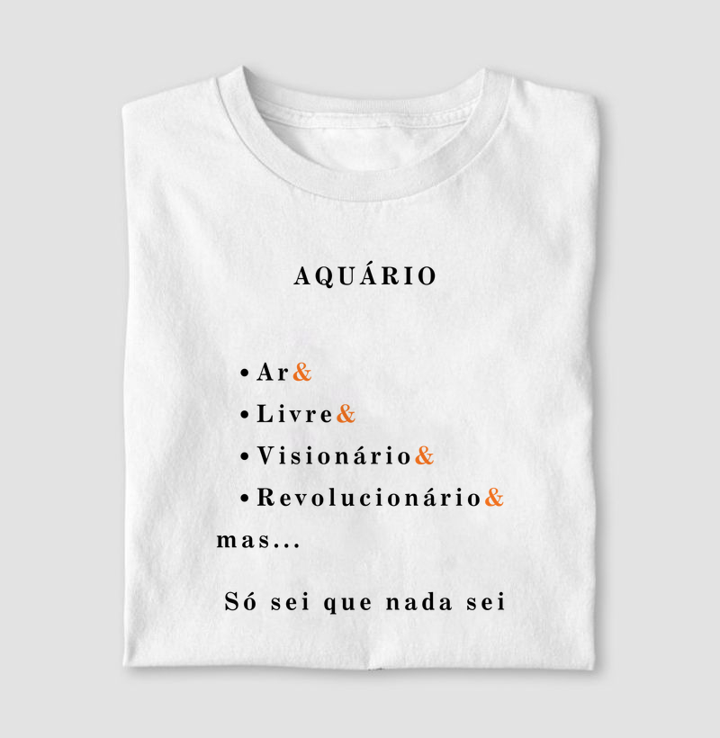 Aquário - Só sei que nada sei