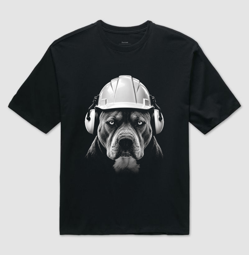 Pitbull Operacional - Camiseta Oversized