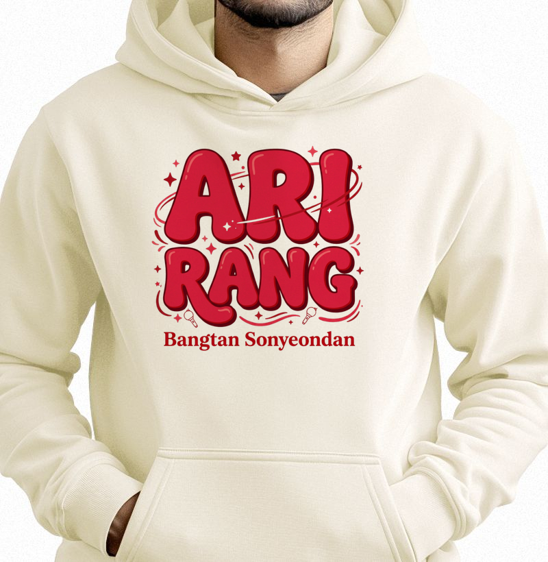 Arirang Hoodie Moletom - BTS