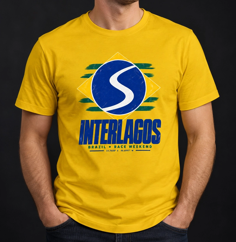 Bandeira Interlagos - Camiseta