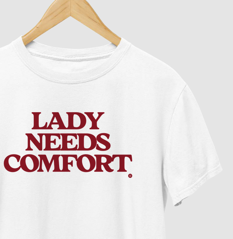 LADY NEEDS COMFORT