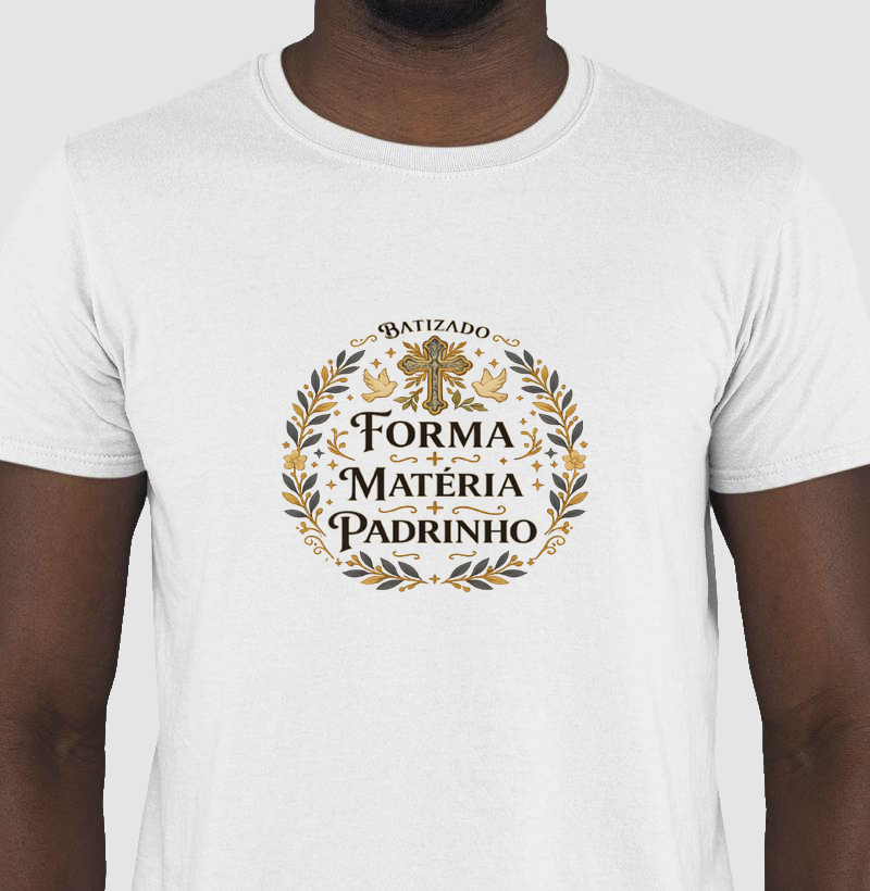 Camiseta Masculina Batismo Padrinho