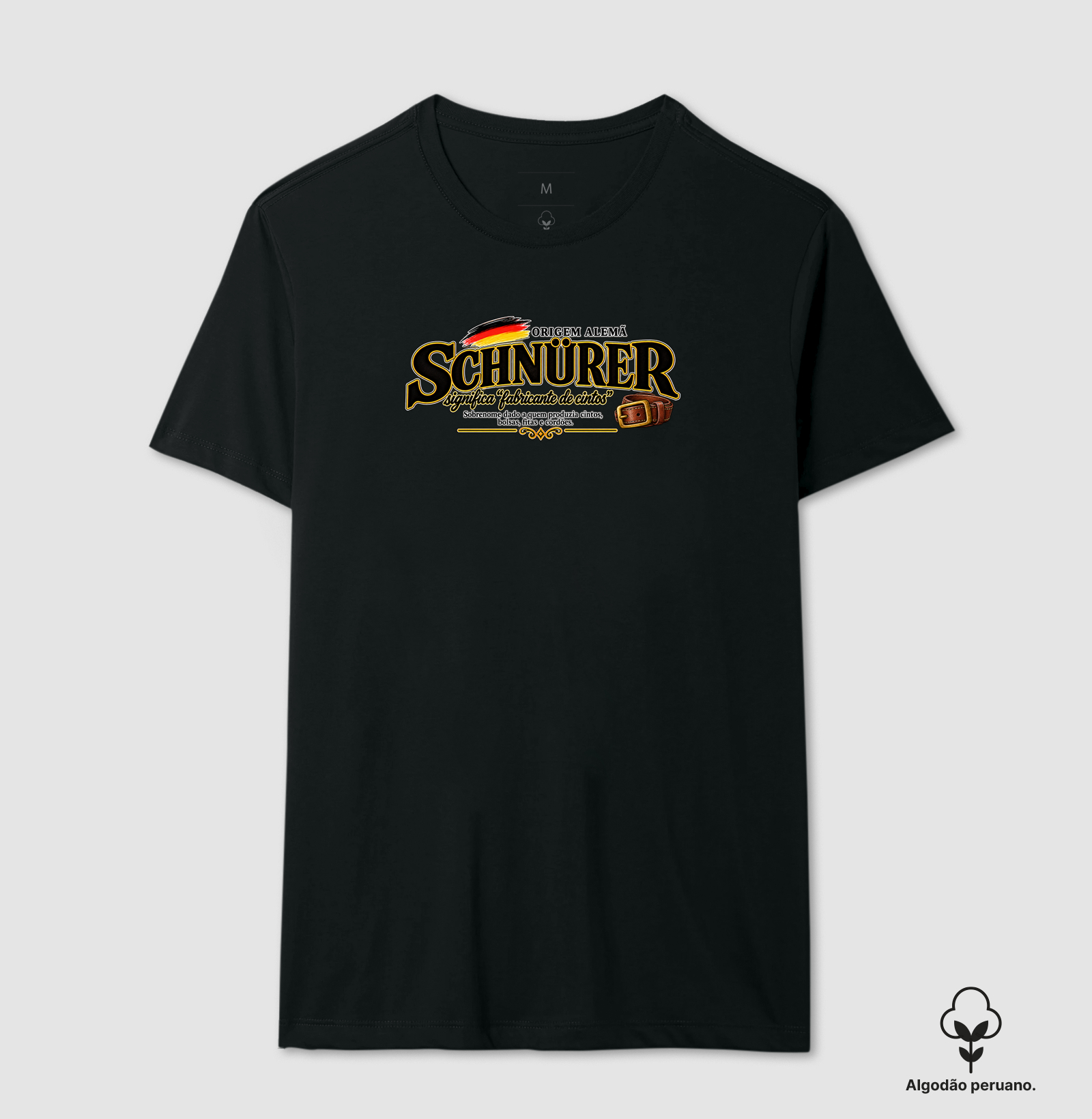 Schnürer  - Camiseta Algodão Peruano