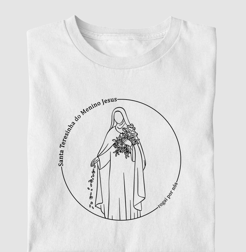 Santa Teresinha do Menino Jesus Minimalista