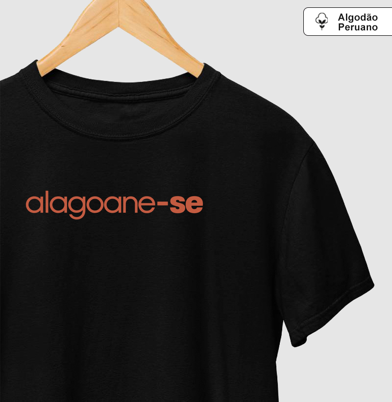 Alagoane-se - Camiseta Algodão Peruano