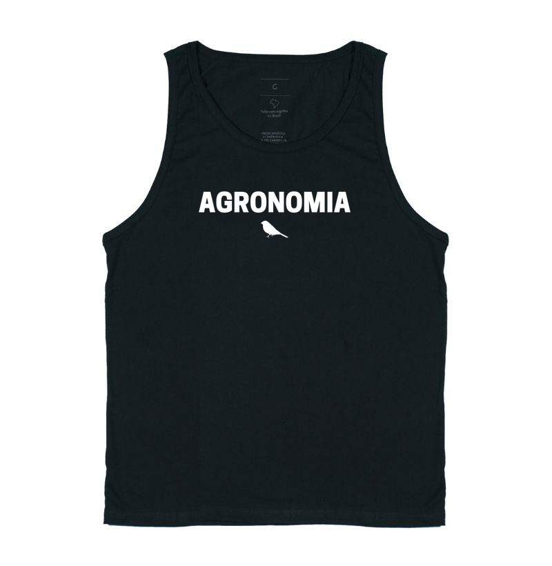 Camiseta Profissão (Regata): Agronomia - Canário do Reino