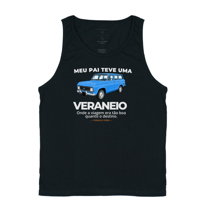 Meu pai teve uma  - VERANEIO - Azul claro