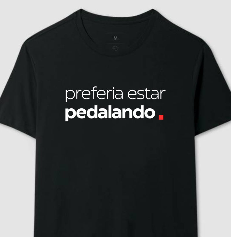 Preferia estar Pedalando
