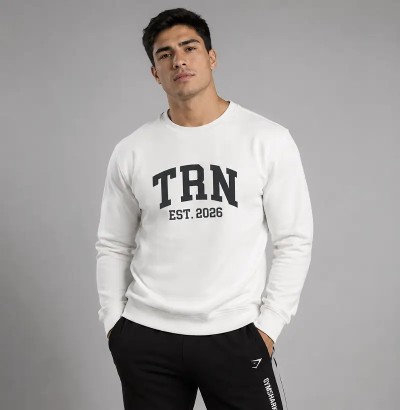 Suéter Moletom TRN EST. 2026 | Estilo College Premium