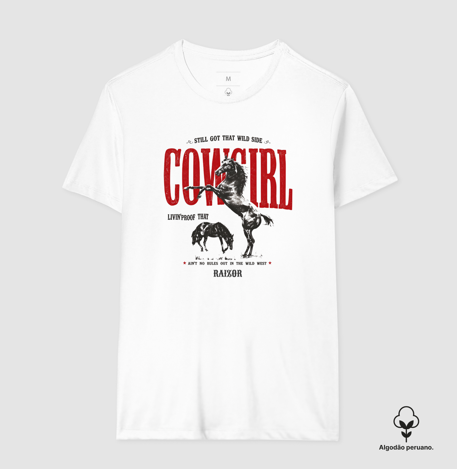 Camiseta Cowgirl ranch