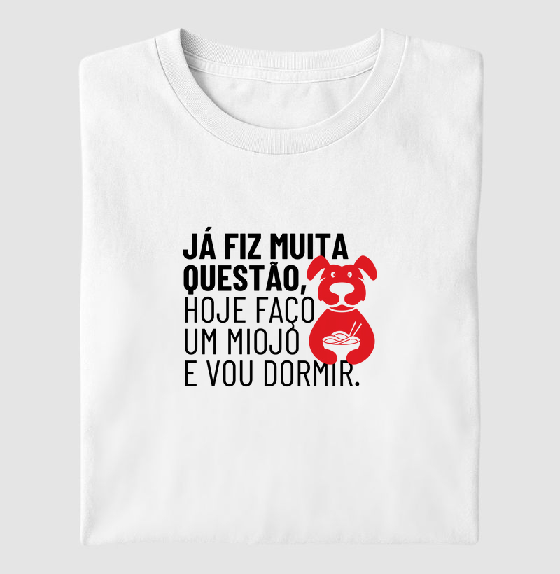 Não faço mais questão