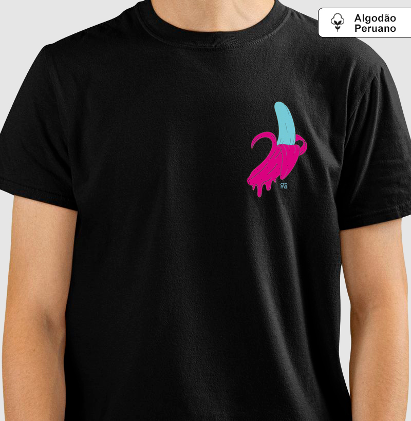 Camiseta Regular Algodão Peruano Banana