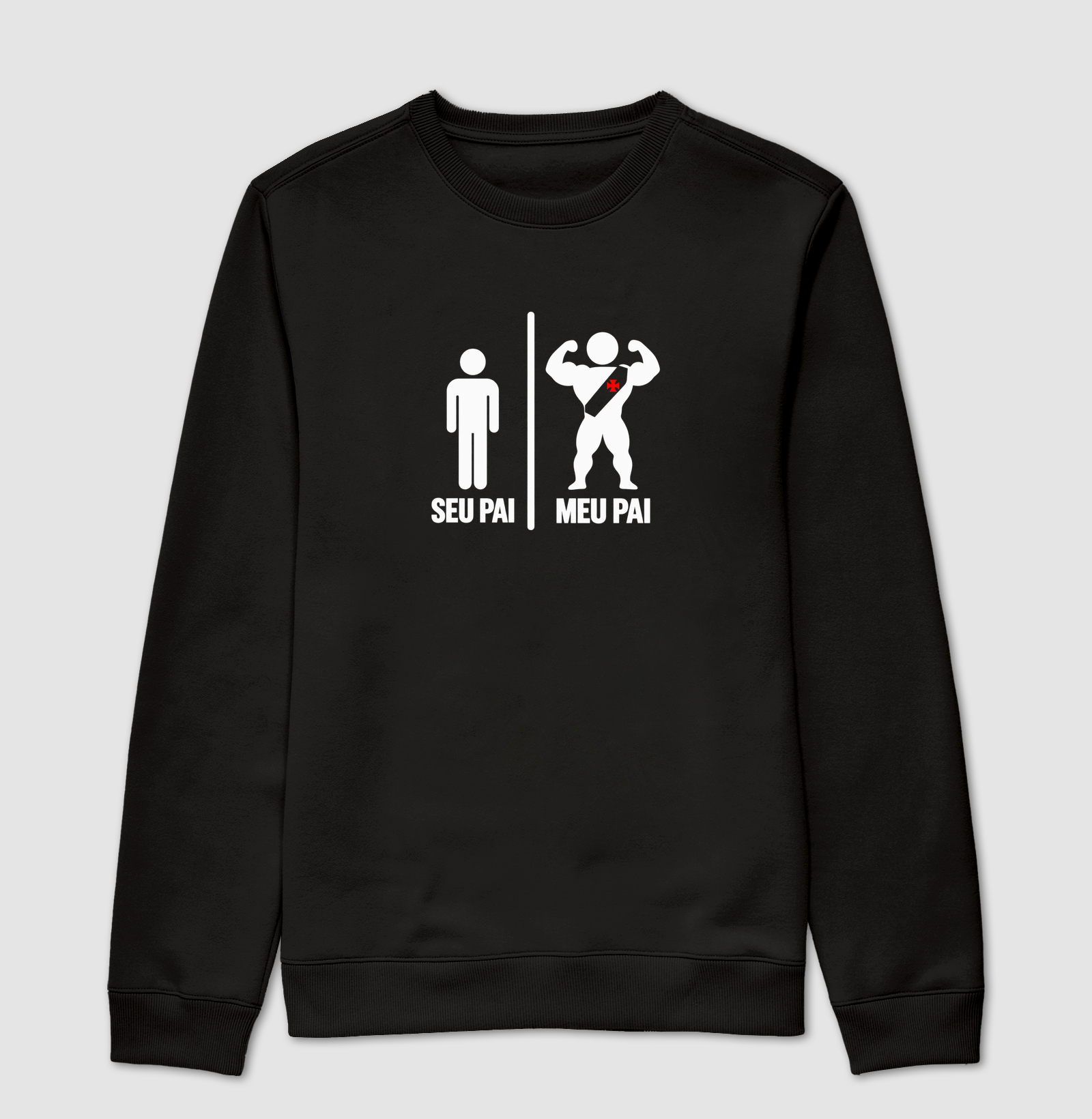 SUPER PAI - Suéter Moletom