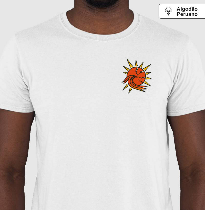 SUN BLAZE - Camiseta Algodão Peruano