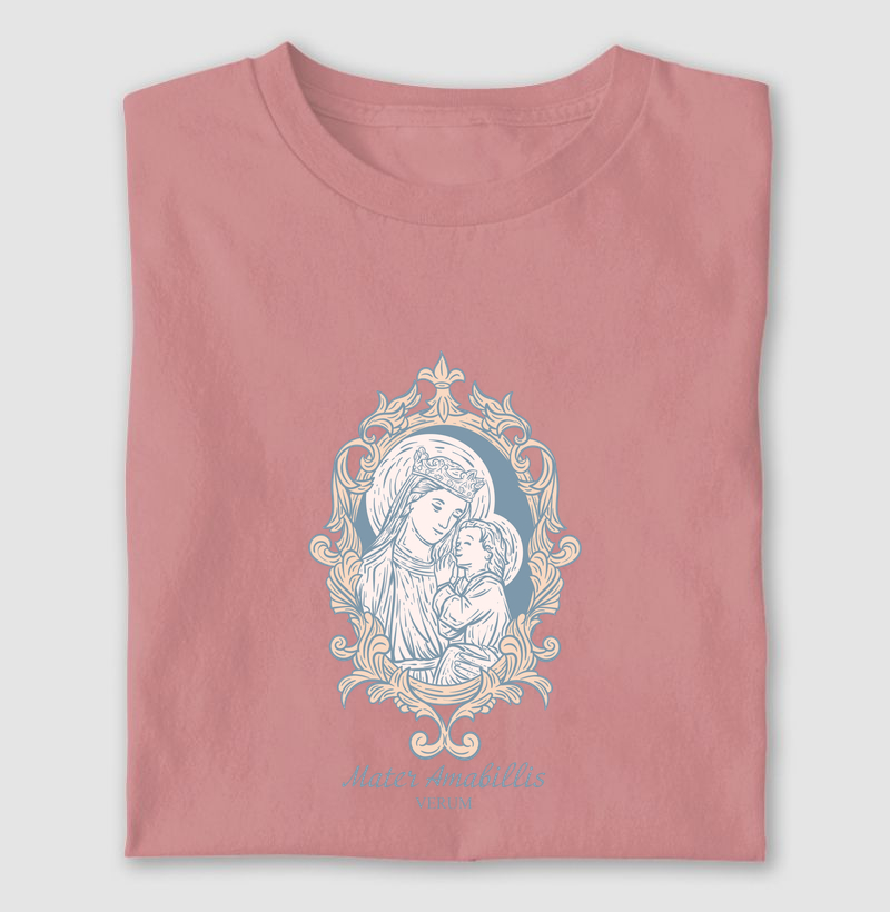 Camiseta Mater Amabillis clara