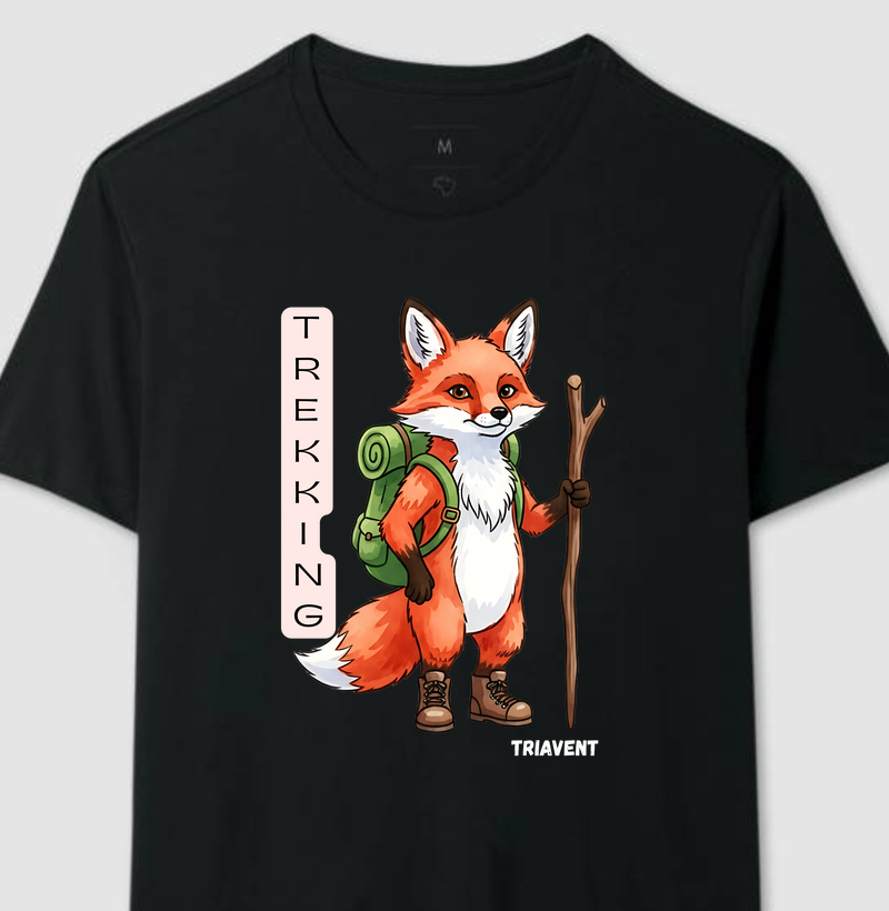 Camiseta Raposa Trekking. 