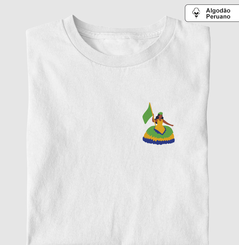 Algodão Peruano - Porta-Bandeira