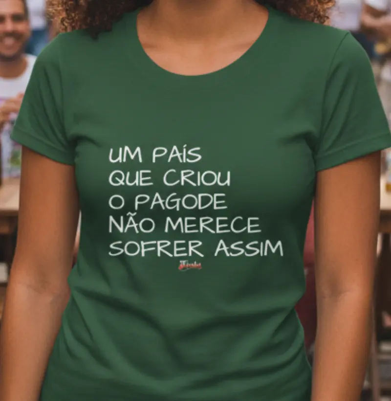 Um país que criou o pagode não pode sofrer assim