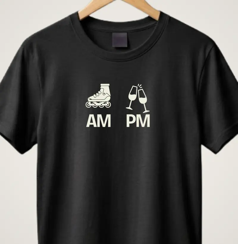AM/PM versão vinho