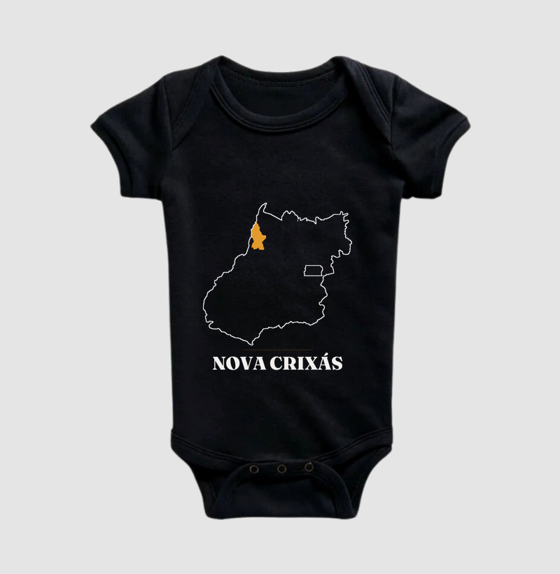 Nova Crixás | Traço GO - Body Infantil