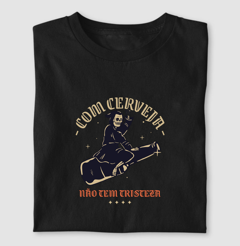 Com cerveja não tem tristeza