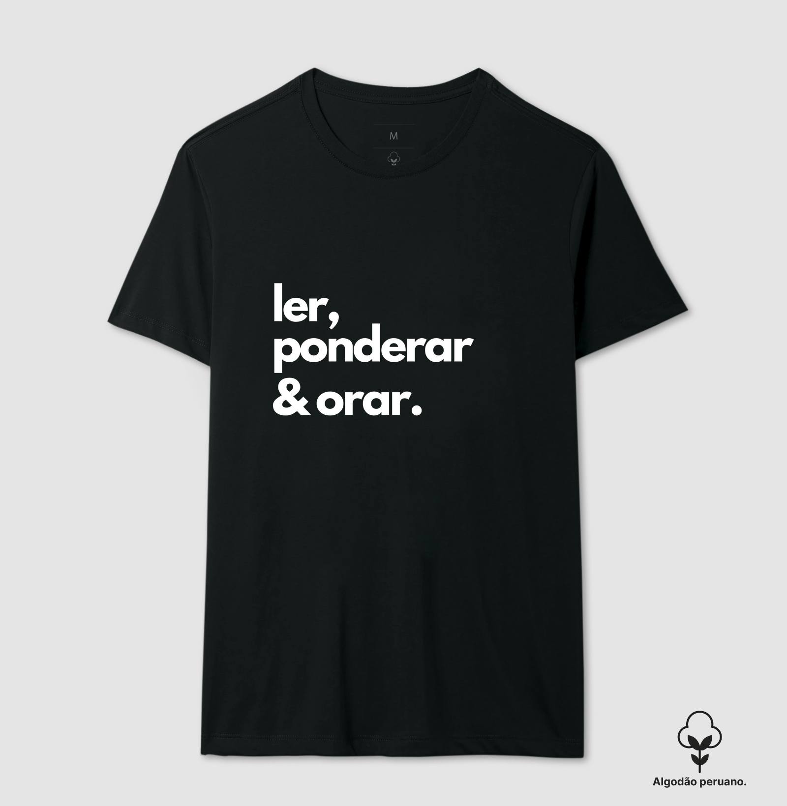 Ler ponderar & orar - branco