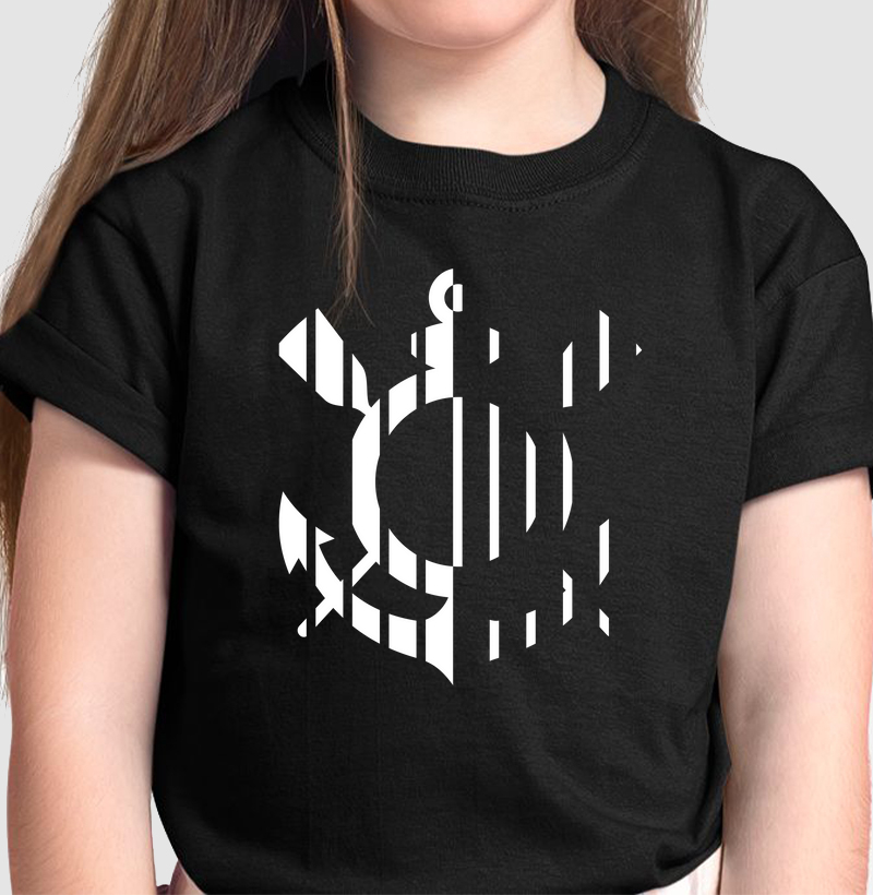 Camiseta Infantil - Timão Line Art