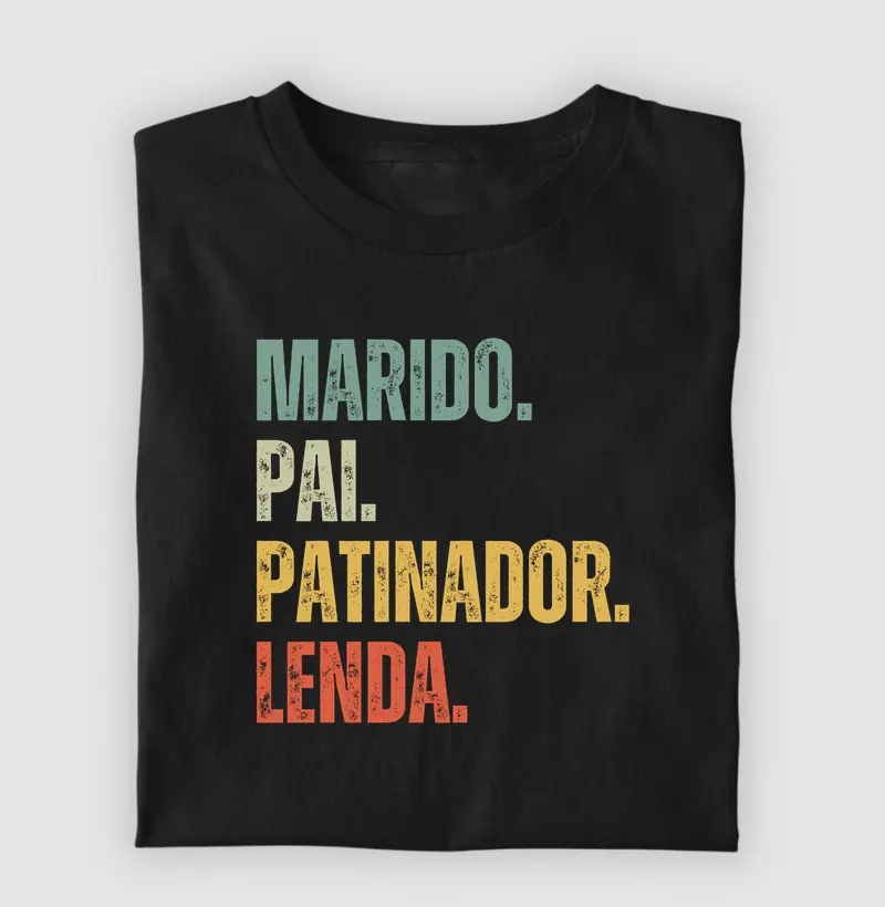 Marido. Pai. Patinador. Lenda.