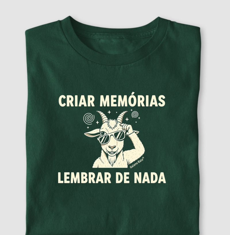 Criar memórias, lembrar de nada