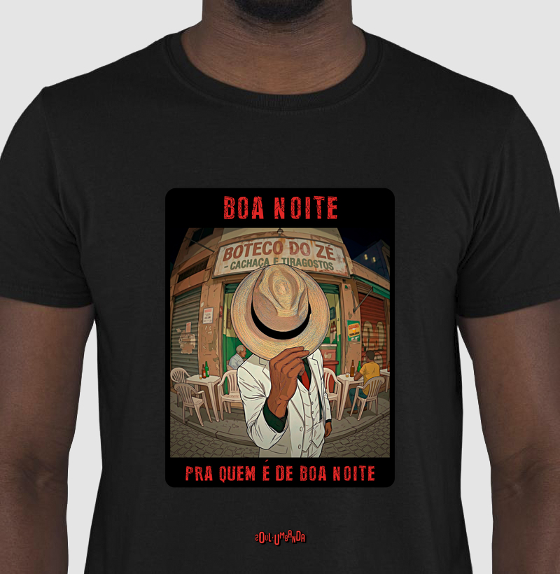 camiseta ZÉ PILINTRA masculina
