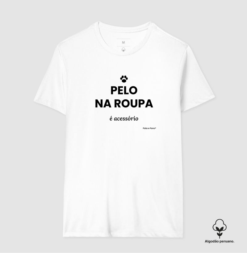 CAMISETA ALGODÃO PERUANO PELO NA ROUPA - Camiseta Algodão Peruano