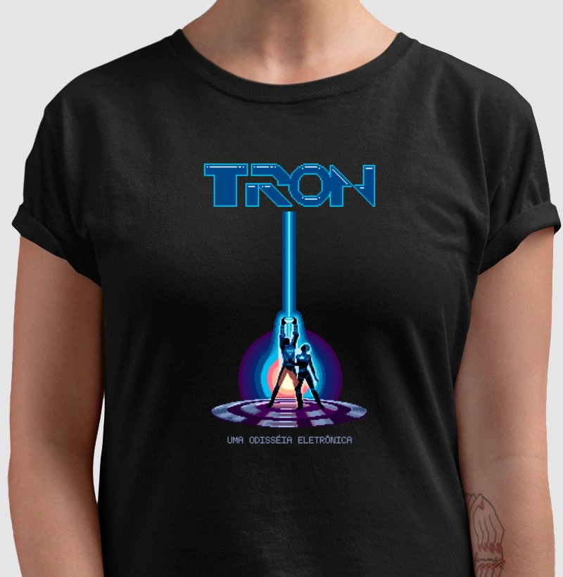 TRON - UMA ODISSÉIA ELETRÔNICA - PIXEL ART