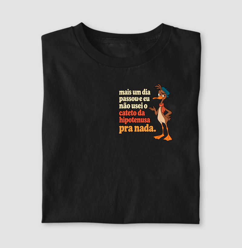 Camiseta Hipotenusa em Desuso