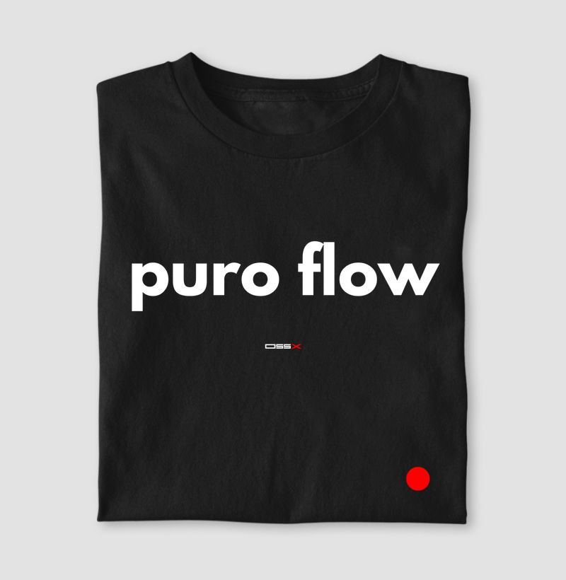 Camiseta Puro Flow | Jiu Jitsu | OSSX