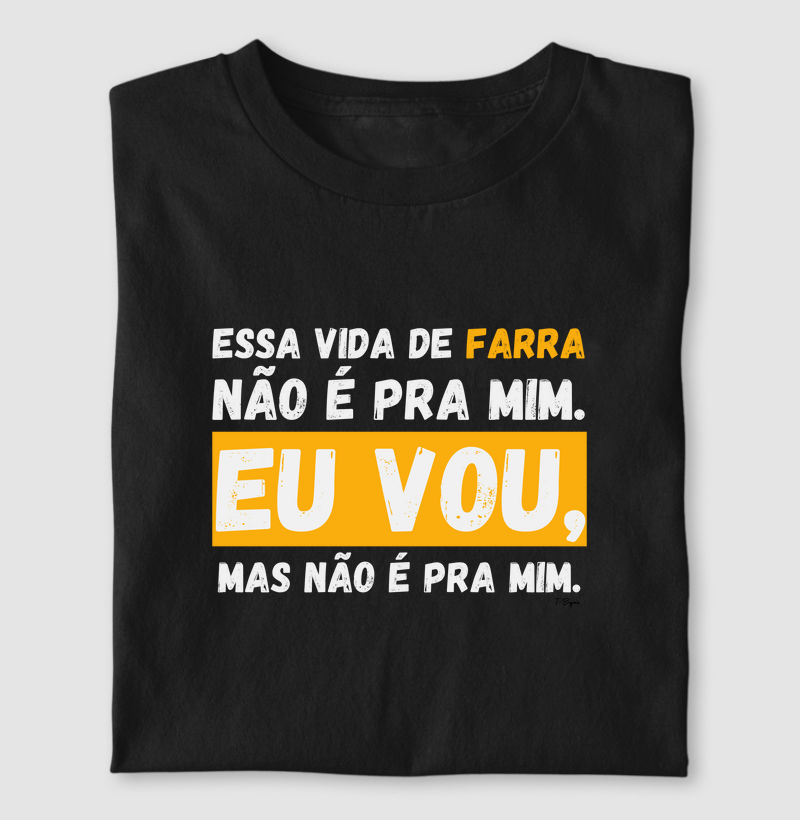 Essa vida de farra...