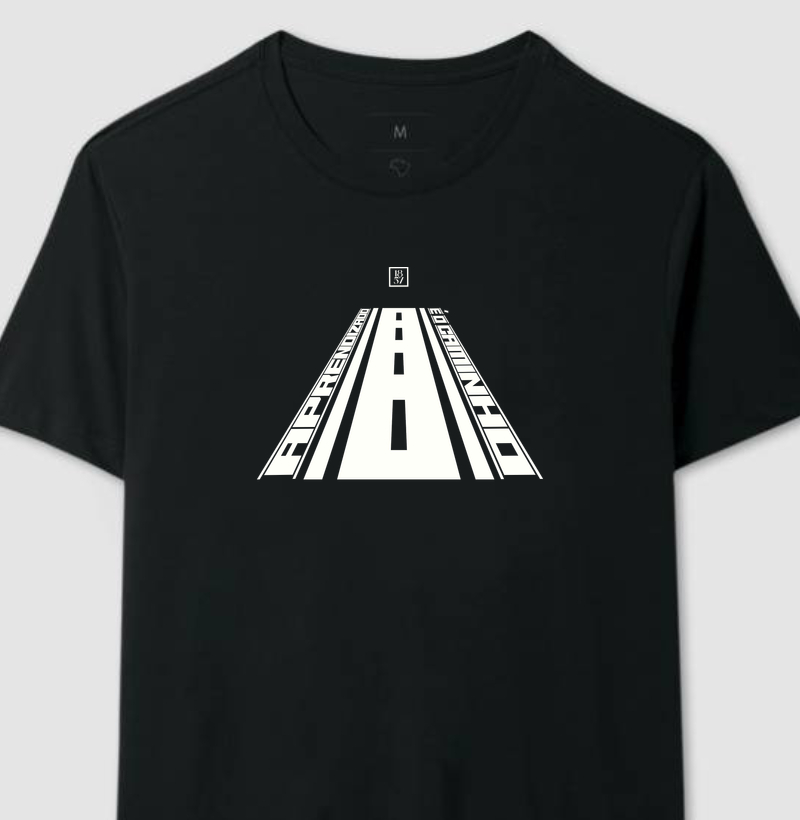 Camiseta Aprendizado é o Caminho