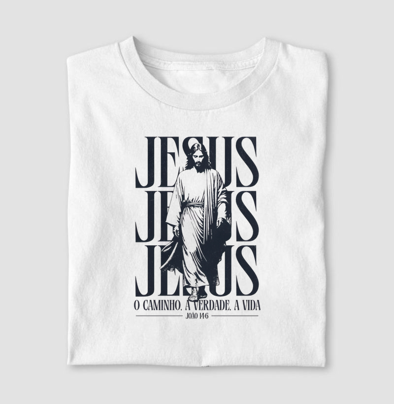 Camiseta o Caminho a Verdade a Vida