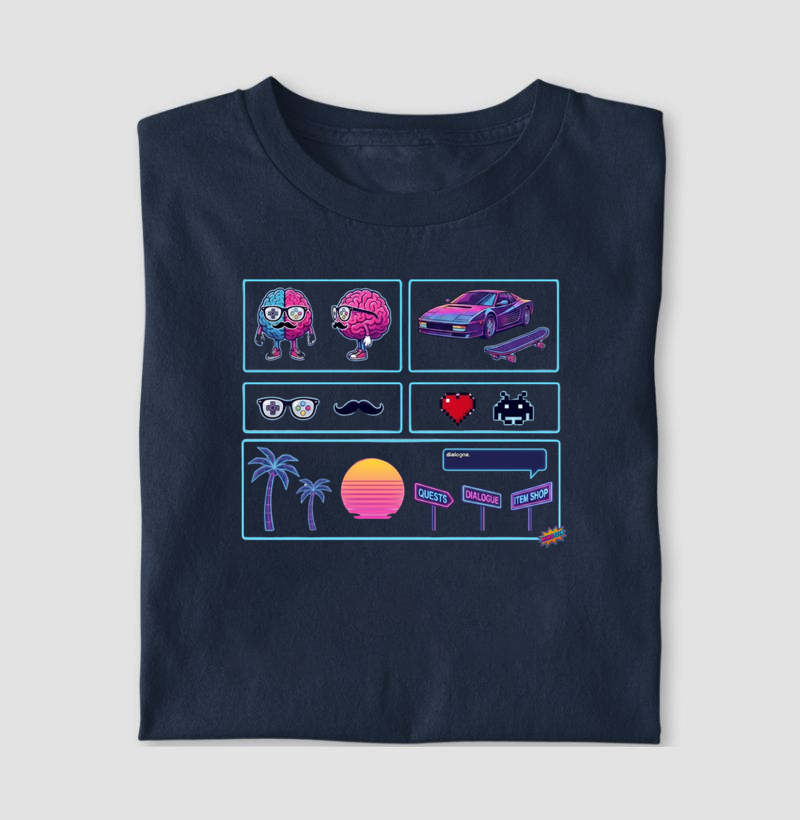Camiseta NeuroGeek | Edição Retrô