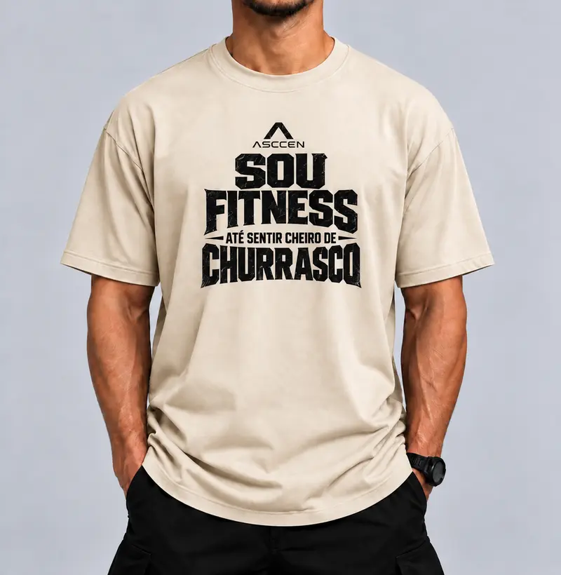 CAMISETA OVERSIZED CHURRASCO