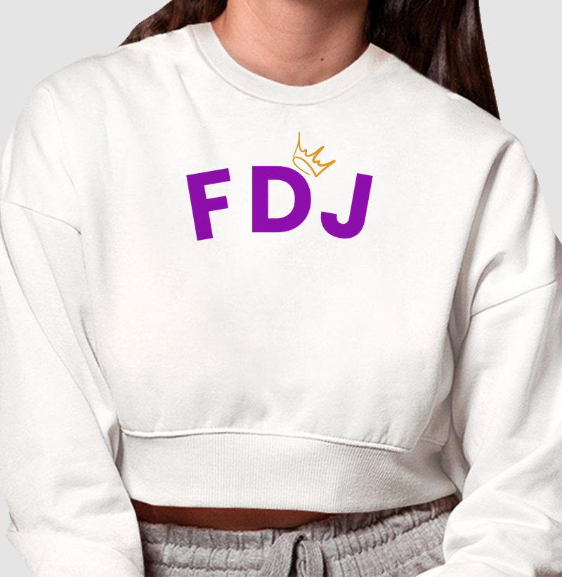 Cropped Moletom FDJ Filhas de Jó 3 - Mr. GADU