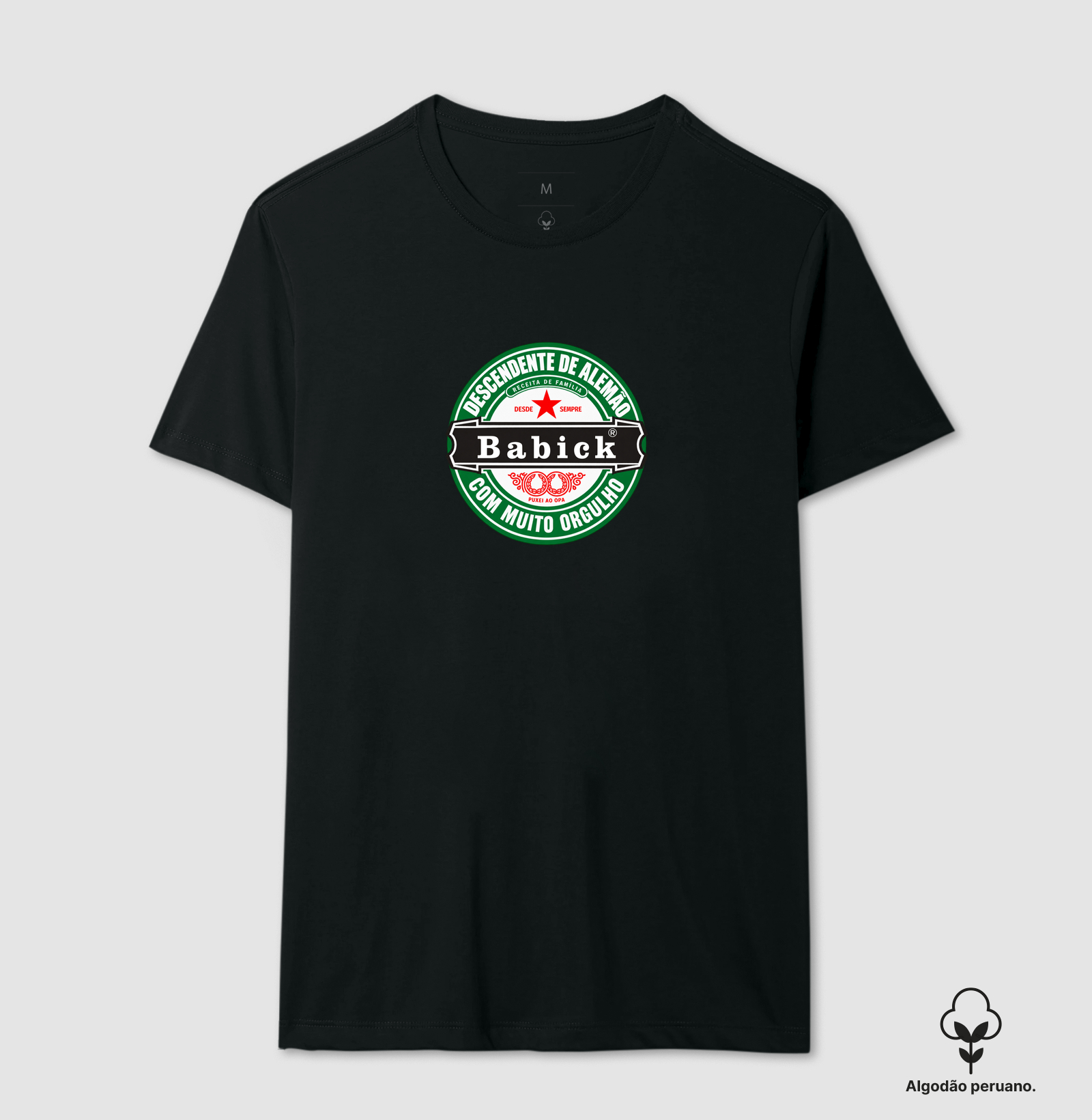 Babick  - Camiseta Algodão Peruano