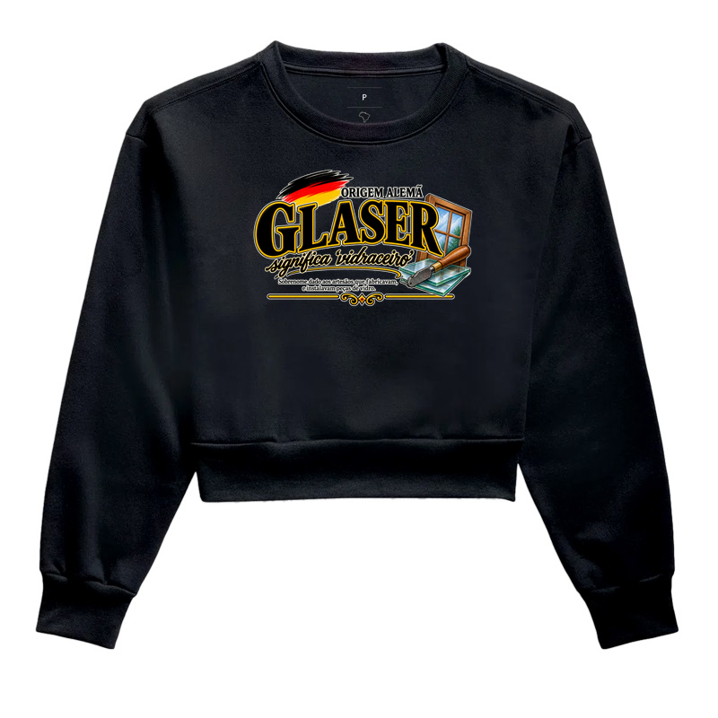 Glaser  - Cropped Moletom