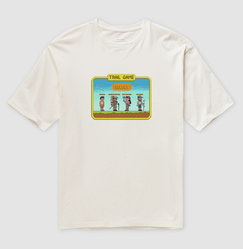 Camiseta Trail Game -  Oversized