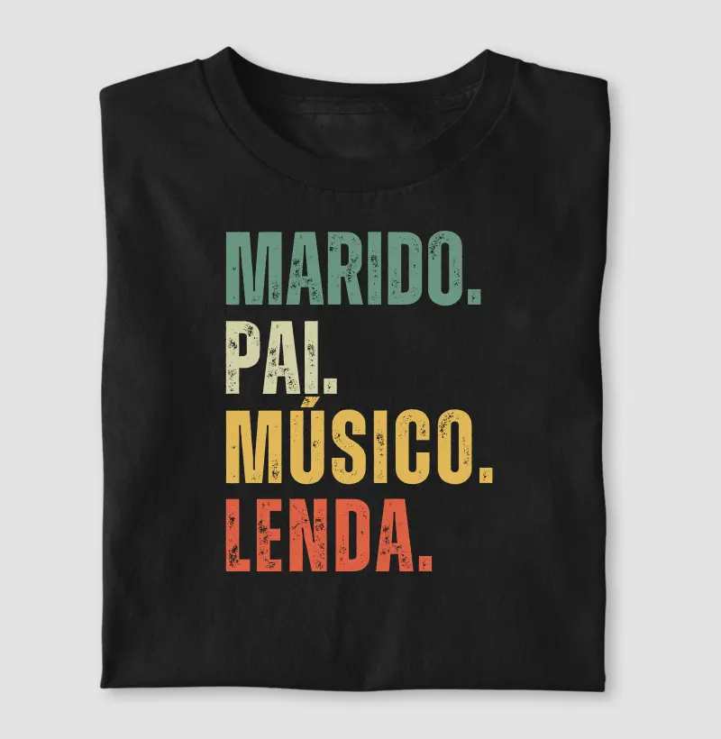 Marido. Pai. Músico. Lenda.